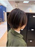 20代30代40代ストレート小顔補正立体カット