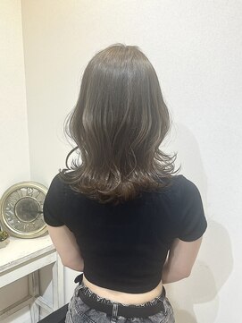 ヘアコレクション アンジュ(Hair collection Unge) 透明感オリーブベージュカラー＊