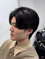 フィフス 渋谷(fifth) 自然な毛流れでラフにキマるセンターパート×ニュアンスパーマ