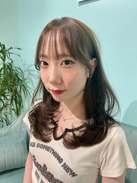 シーク(seak) 透明感♪オリーブベージュ×レイヤーの無敵の組み合わせ!