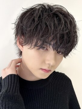 シナジー 本厚木(synergy) 波巻きスパイラルパーマ【マッシュ】