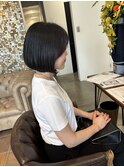 大人ボブ　ナチュラル　清楚系