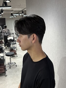 テクト バイアッシュ 吉祥寺店(Tect by Ash) 刈り上げマッシュセンターパートニュアンスパーマ