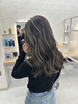 ユアーズヘア 東新宿店(youres hair) 【ハイライトを馴染ませる】修正カラーのご提案