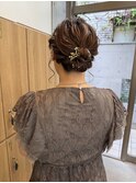 結婚式／二次会／女子会／パーティー／ボブアレンジ