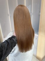 エン 栄店(enne)&nbsp;ミルクティーブラウン/大人ガーリー/ミディアムレイヤーカット