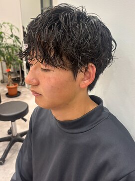 スタートウキョウ 渋谷(STAR TOKYO) 小顔効果◎ニュアンスシャドウパーマ×マッシュ