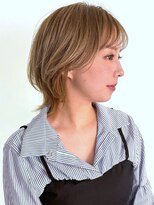 カバーヘア ブリス 戸田公園西口店(COVER HAIR bliss)&nbsp;くびれボブ/ハイトーン/春カラーイメチェン似合わせｐ戸田公園