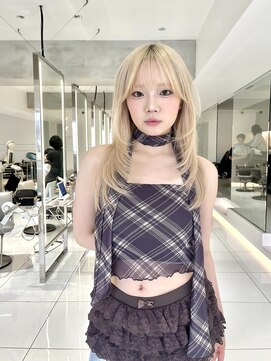 レイズ 国分寺店(RAYS) 韓国風レイヤーカット・ハッシュカット・顔まわり　[国分寺]