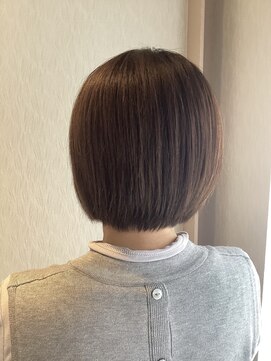 カランド 門前仲町(Calando) 首元すっきり上品丸みショートボブ