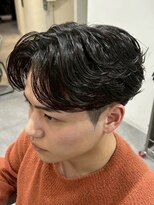 ナム 錦糸町(NAM)&nbsp;MEN’S/リバースセンターパート/ニュアンスパーマ/錦糸町