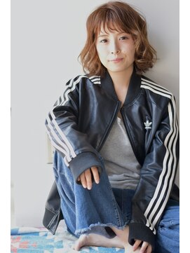 モーブ(MAUVE) MAUVE☆大人カジュアル無造作ボブ