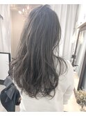 【Marl】ラベンダーグレージュカラーのナチュラルセミロング♪