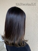 ヘアーワークス ジジ(HAIR works JIJI) アッシュベージュグラデーション