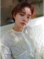 ラボ(Ravo)&nbsp;[Ravo]ゆるめパーマをかけたマッシュベースのショートスタイル