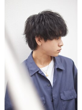 メンズサロンドットリアン(dot. lien) 【men’s salon dot. Tokyo】ナチュラルカールマッシュ