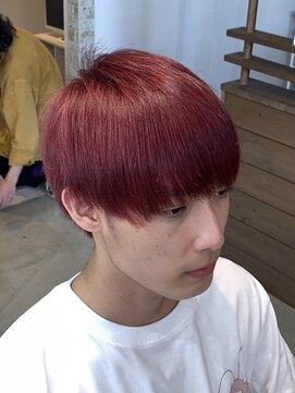 ラ メール ヘア デザイン(La mer HAIR DESIGN) ブリーチ★ピンクレッド