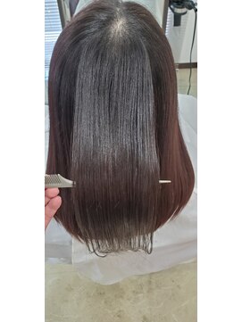 ヘアーメイク リル(HAIR MAKE Lir) 煌水髪質改善酸性縮毛矯正の出来