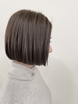 コルク バイ マグ 松本駅前(COLK by Mag) 20代30代大人可愛い小顔ボブ前下がりショートハイライト