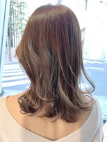 アンブル リュクス 池袋(amble luxe)&nbsp;グレーベージュ ニュアンスカラー ミルクティーピンク ブルー