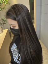 ソイア 春日井店(Soea)&nbsp;ダブルカラーハイライト　グレージュコントラストハイライト