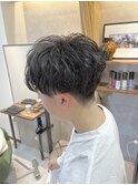 メンズパーマスタイル