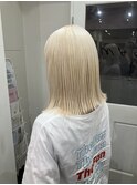 ダブルカラーホワイトブロンドケアブリーチハイトーンカラー韓国