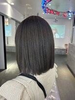 グレージュカラー /アッシュ/顔周り/オージュア/髪質改善/原宿