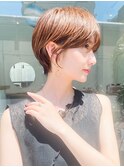 大人可愛い20代30代40代50代小顔ショートボブナチュラルショート
