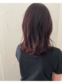 ワインレッドカラー