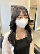 モッズヘア 仙台長町店(mod's hair)&nbsp;《赤川》韓国 くびれヘア 顔周りカット