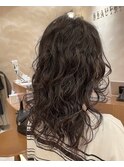 ミディアム/ロング/レイヤー/くせ毛/パーマ/銀座/丸の内
