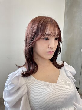 エイト 池袋店(EIGHT ikebukuro) 透明感溢れるピンクベージュ