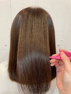 チェリッシュ(Cherish) さらさらストレートボブショコラブラウン