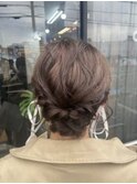 結婚式お呼ばれヘアアレンジ