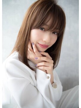 アイコニックナゴヤ(AIconic nagoya) 大人上品なブラウンカラー×シンプルワンカール☆