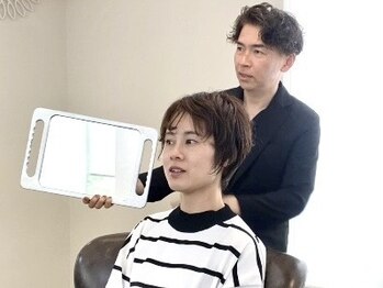 アナログノイ(analog noi)の写真/経験豊富なスタイリストのマンツーマン施術で、髪のお悩みも解決＊一人一人に寄り添った丁寧な接客が◎