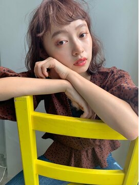 オグジュアリー 表参道(aux.) 大人かわいい/前髪[表参道/表参道駅]