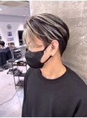 ハイライトカラーミルクティーベージュケアブリーチダブルカラー