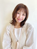 アンドユー(& you.)&nbsp;ミディアムレイヤー×ニュアンスパーマ