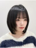 ハッシュカット/レイヤーボブ/ウルフカット/フェイスレイヤー
