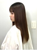 【アイロン要らず】髪質改善ストレート