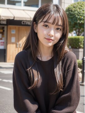 ブロッサム 東中野店 大人美人アッシュオリーブショコラアッシュ韓国風巻きモテ髪