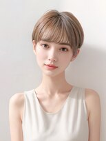 モアナ バイ ヘッドライト 三島店(Moana by HEADLIGHT)&nbsp;Moana【三島】#ショート#マッシュショート#ハイトーン#ベージュ