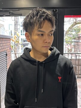 アウル 心斎橋(owl) 【アップバングショート】短髪/刈り上げ/メンズカット