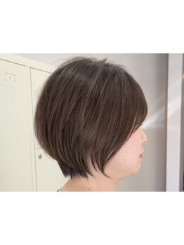 明るさを出しながらしっかりカバー◎白髪を生かすstyleを[木更津/ブリーチ/ダブルカラー/髪質改善/学割U24]