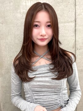 ロンドホットリップ 立川(Lond hot lip) ☆姫カットレイヤー/マロンベージュ/韓国風巻き/立川レイヤー