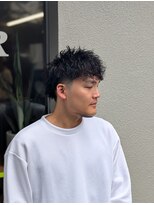 クフィア メンズヘアー カンポ 天王寺店(CUFFIA MEN'SHAIR CAMPO)&nbsp;フェードマンバンヘアツイストスパイラルパーママンバン