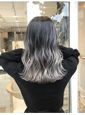 ブリーチ　シルバー　ハイライト
