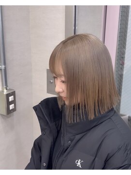 ピンク シー バイ アンジェリカ 瓢箪山2号店(PINQ she by ANGELICA) ぷつっとボブ